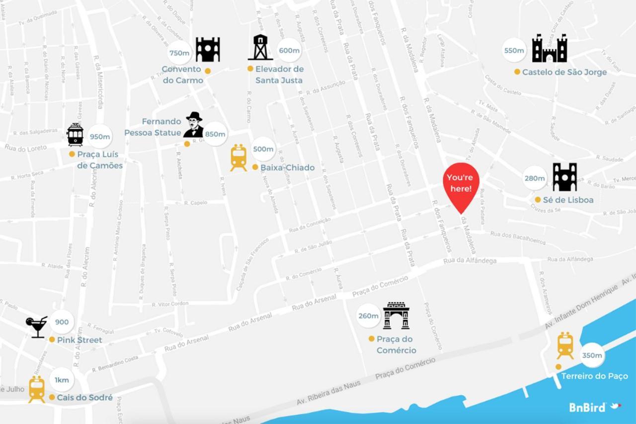 Downtown 75 Prestige In Baixa Apartment Lisboa Екстериор снимка